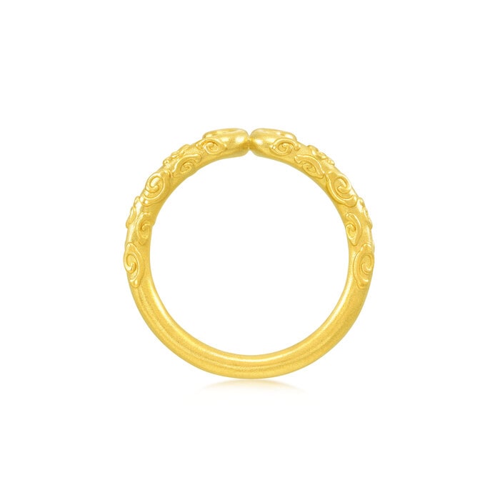 Solid Gold Ring | Chow Sang Sang Jewellery | Love Decode | 93200R - 5