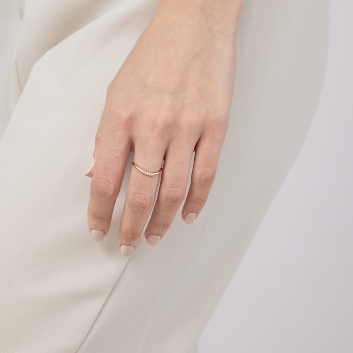 18K Rose Gold Ring | Chow Sang Sang Jewellery | 93486R - 2
