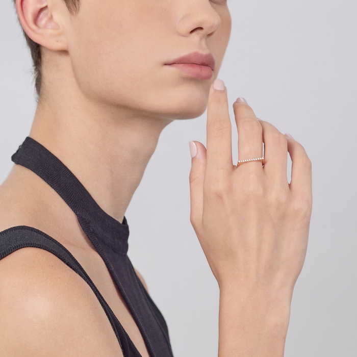 18K Rose Gold Ring | Chow Sang Sang Jewellery | 93487R - 3