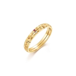 'The Art of Romance' 18K Yellow Gold Ring