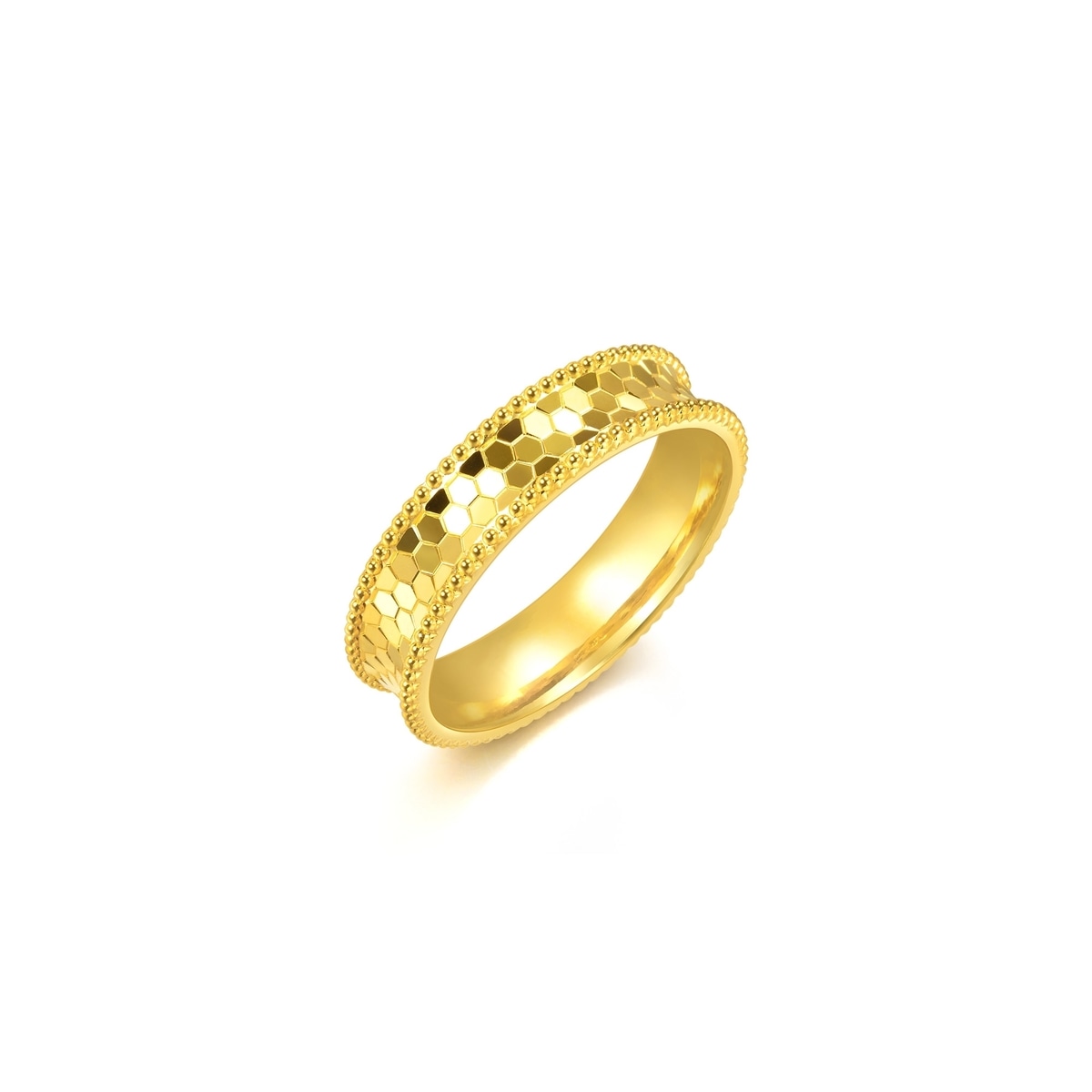 Mirror Gold 999 Gold Ring - 93547R | Chow Sang Sang Jewellery