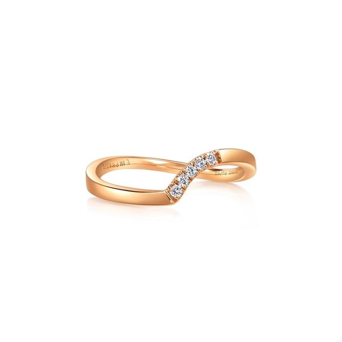 18K Rose Gold Ring | Chow Sang Sang Jewellery | 93554R - 4