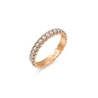 The Art of Romance' 18K Gold & 950 Platinum Ring