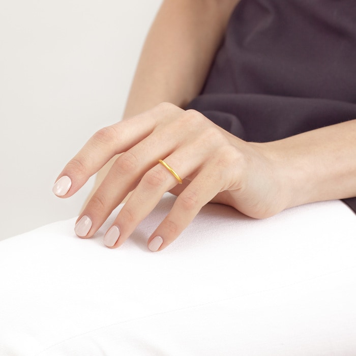 Solid Gold Ring | Chow Sang Sang Jewellery | Cultural Blessings | 93711R - 2