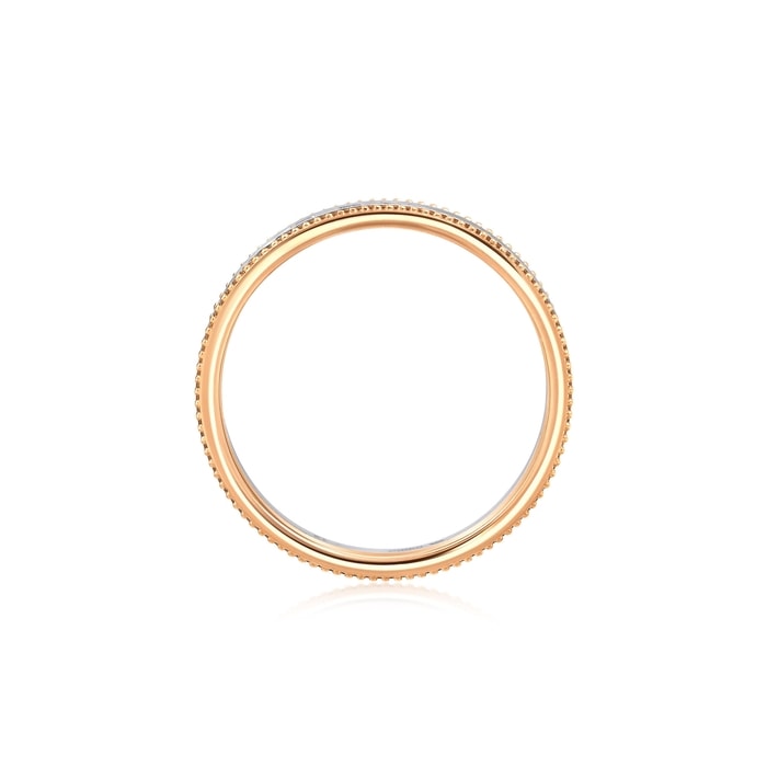 18K黃金及950鉑金 戒指 | 周生生珠寶 | 93713R - 5