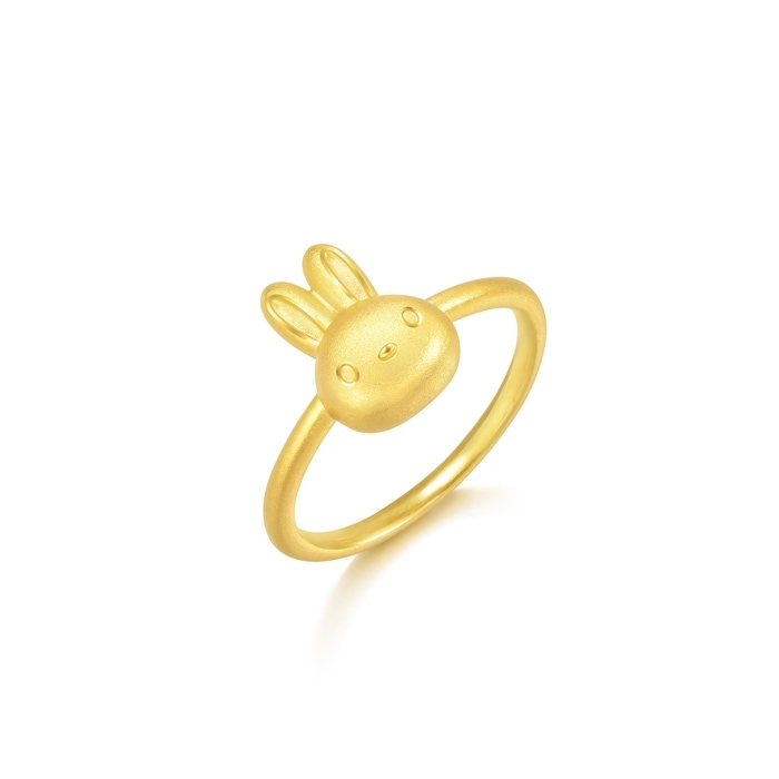 PetChat - 999.9 Gold Ring | 93737R(~0.095 tael) | Chow Sang