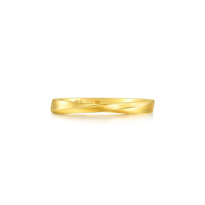Solid Gold Ring | Chow Sang Sang Jewellery | Essence | 93863R - 4