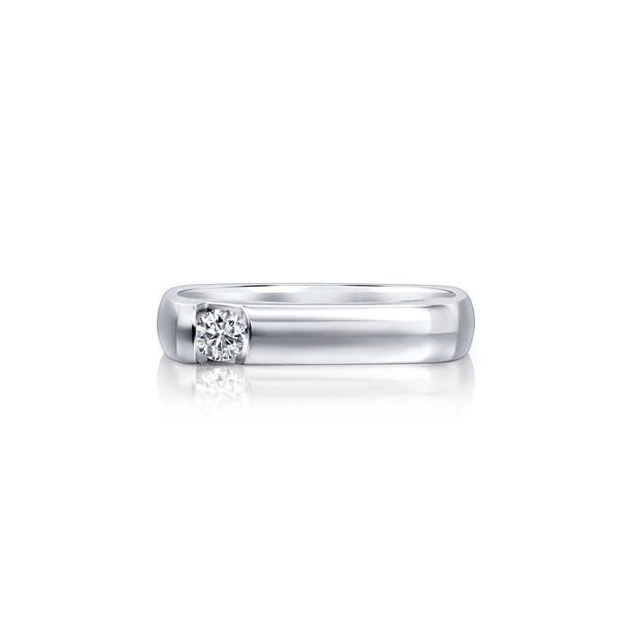 18K White Gold Ring | Chow Sang Sang Jewellery | 93932R - 4