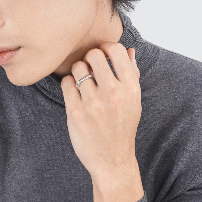 18K White Gold Ring | Chow Sang Sang Jewellery | 93932R - 2