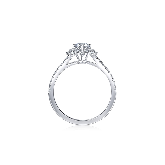 900 Platinum Ring | Chow Sang Sang Jewellery | 93976R - 5