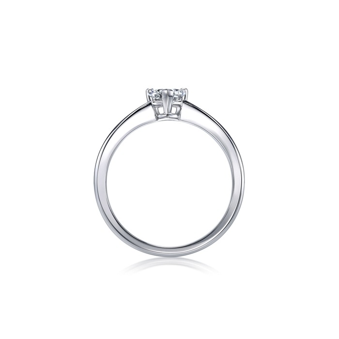 18K白色黄金 戒指 | 周生生珠寶 | 94052R - 5