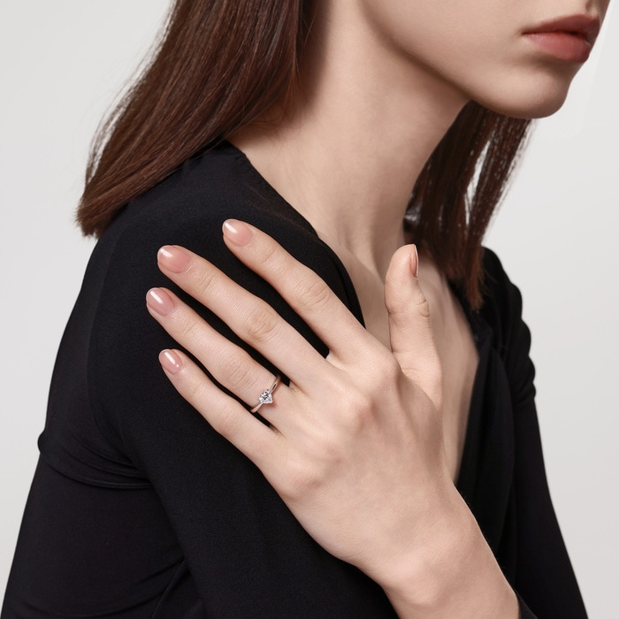 18K白色黄金 戒指 | 周生生珠寶 | 94052R - 2