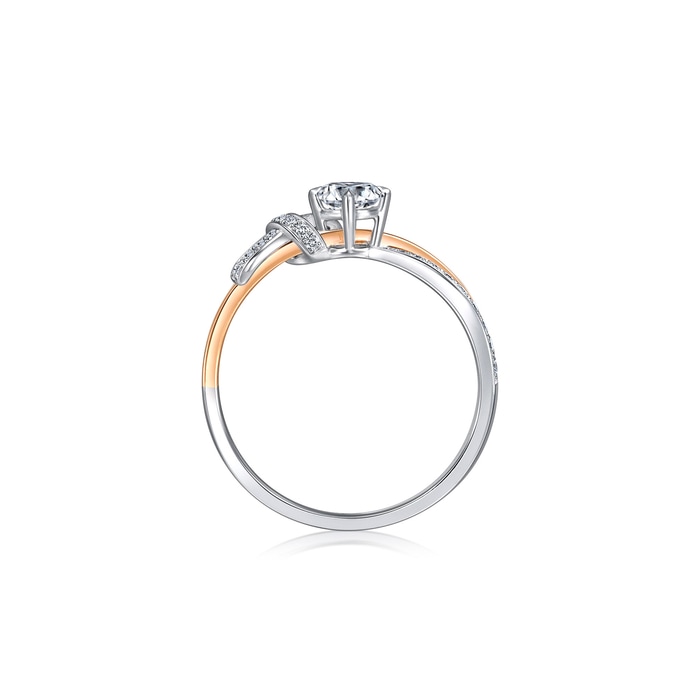 18K White & Rose Gold Ring | Chow Sang Sang Jewellery | 94118R - 5