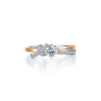 Engagement Ring Dory in 1.6 Carat Round cut 9k White Gold Diamond free  shipping | GLAMIRA.hk
