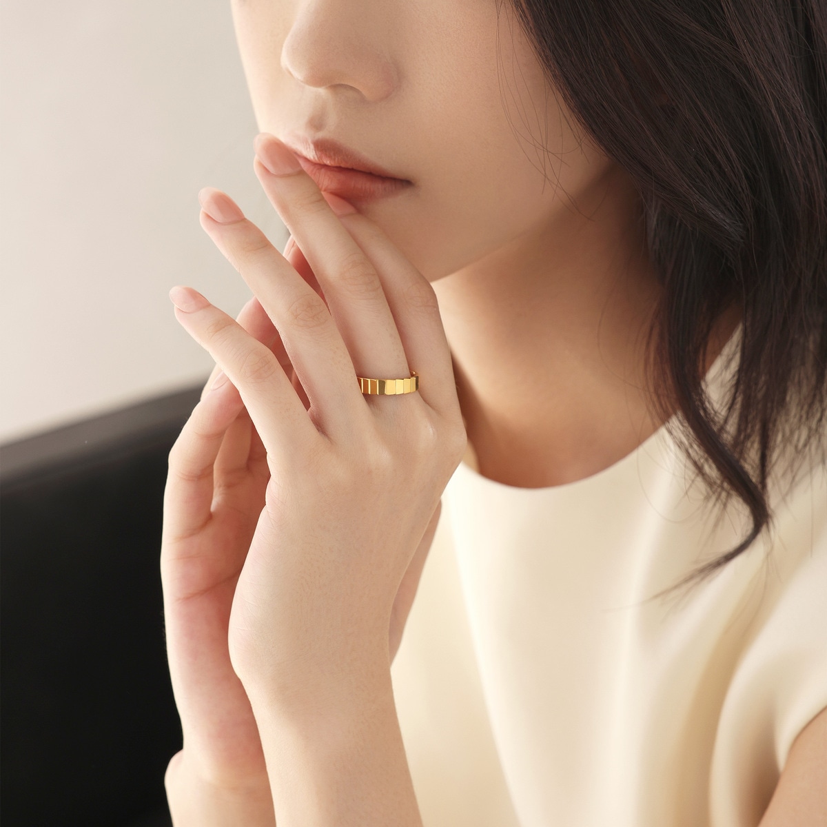 MINTYGREEN - 'Glow' 999 Gold Ring | 94257R(~0.161 tael