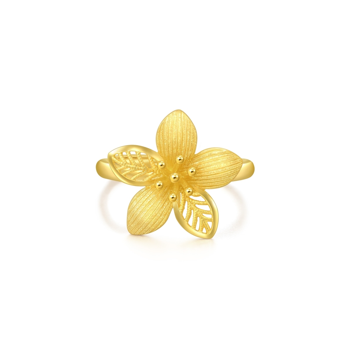 22K GOLD CH PLUS BAND RING - Chrome World JP