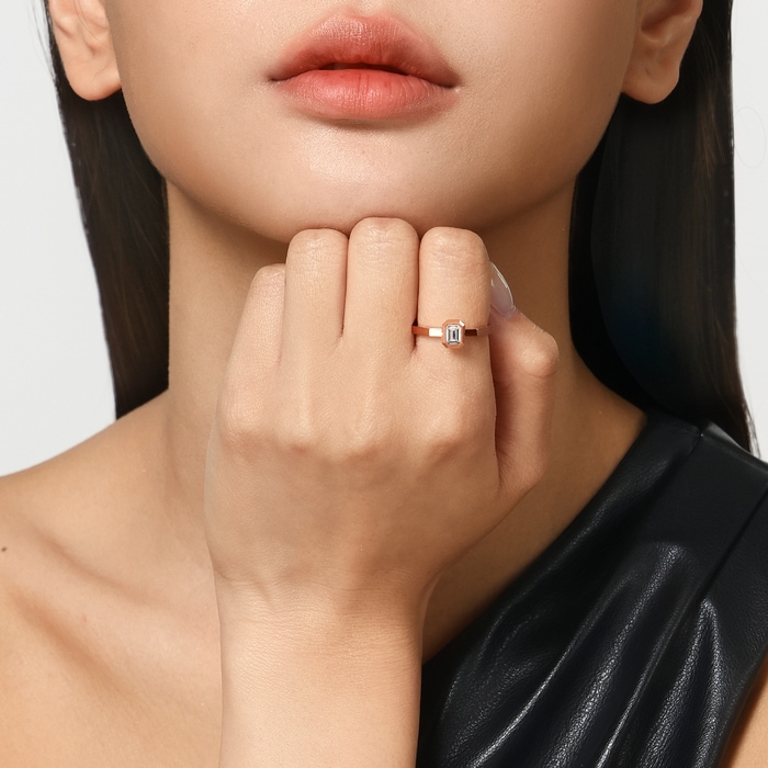 18K Rose Gold Ring | Chow Sang Sang Jewellery | 94532R - 2