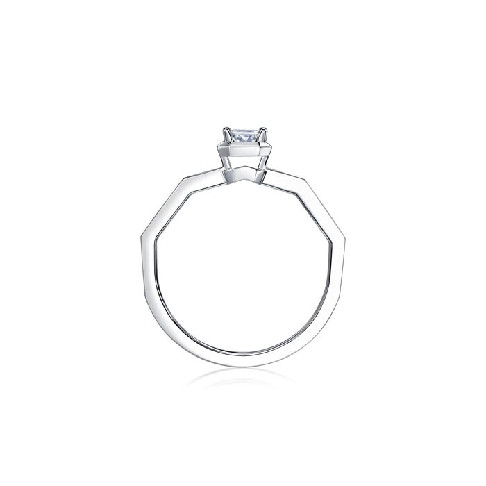 18K白色黄金 戒指 | 周生生珠寶 | 94532R - 5