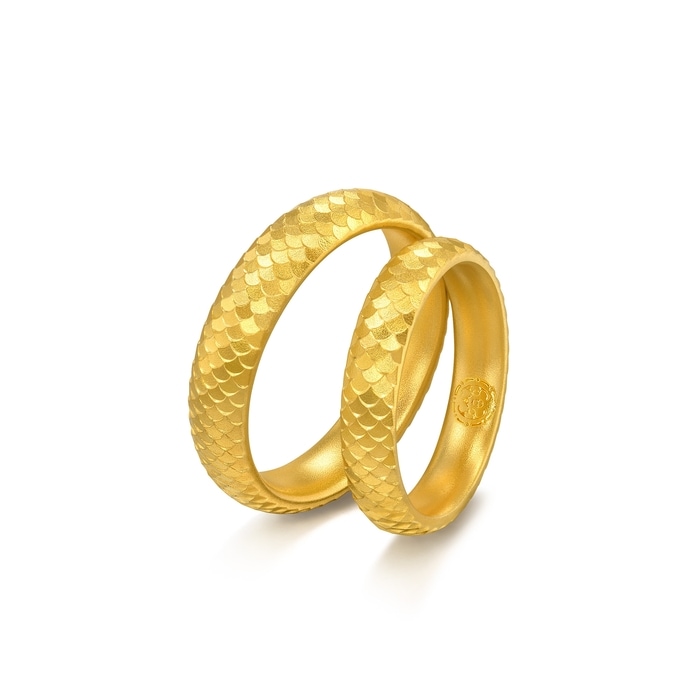 Solid Gold Ring | Chow Sang Sang Jewellery | Cultural Blessings | 94538R - 6