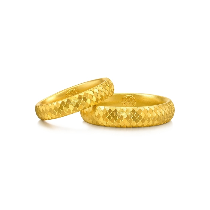 Solid Gold Ring | Chow Sang Sang Jewellery | Cultural Blessings | 94538R - 5