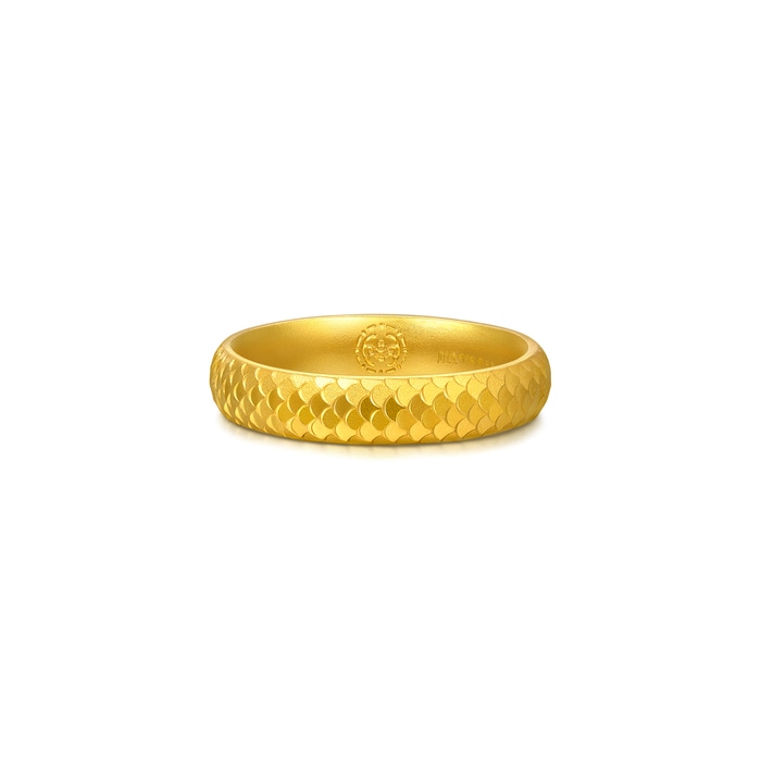 Solid Gold Ring | Chow Sang Sang Jewellery | Cultural Blessings | 94539R - 4
