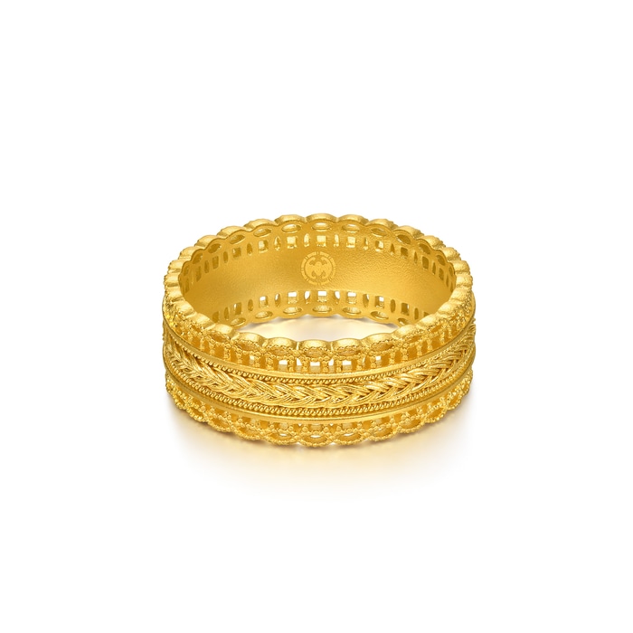 999.9黃金 戒指 | 周生生珠寶 | Cultural Blessings 「文化祝福」 | 94540R - 4