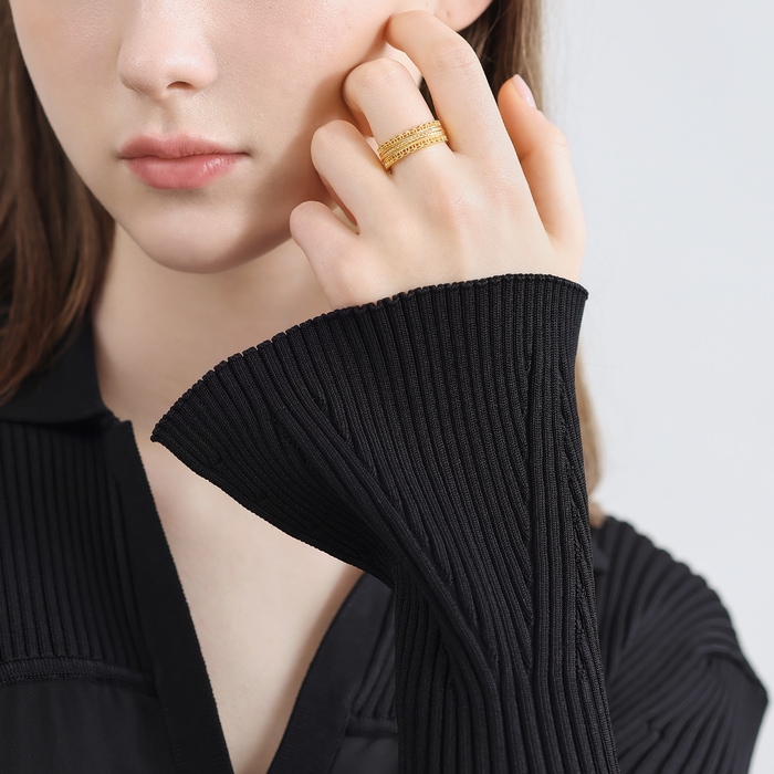 999.9黃金 戒指 | 周生生珠寶 | Cultural Blessings 「文化祝福」 | 94540R - 3