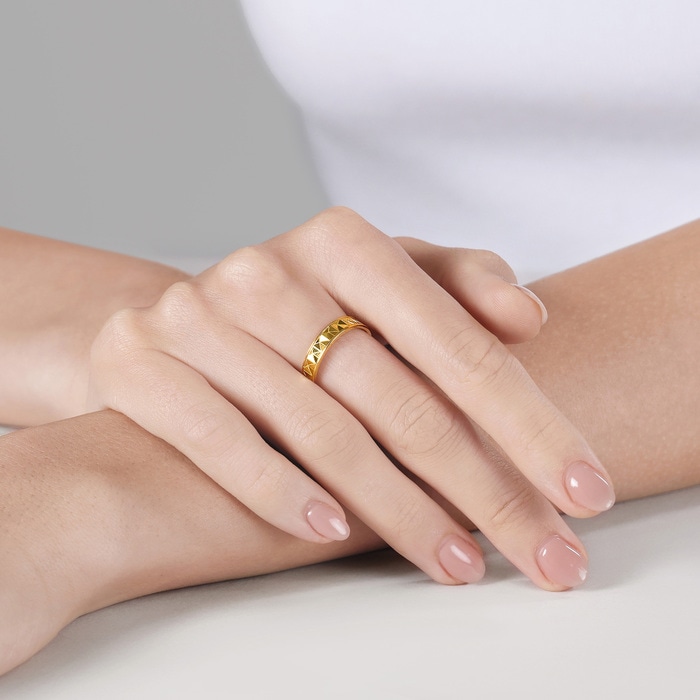 MINTYGREEN - 'Glow' 999 Gold Ring | 94560R(~0.105 tael