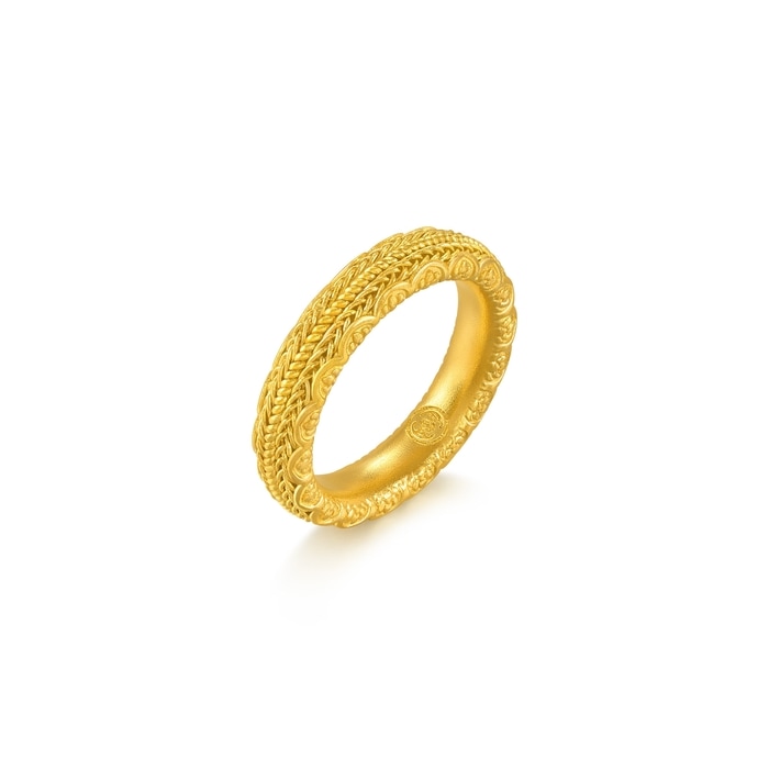 Solid Gold Ring | Chow Sang Sang Jewellery | Cultural Blessings | 94562R - 1