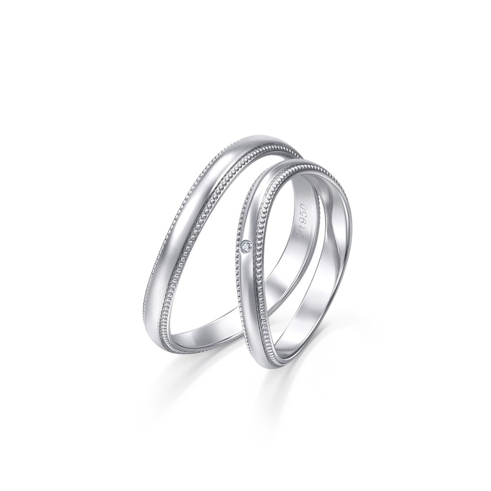 950鉑金 戒指 | 周生生珠寶 | 94702R - 8