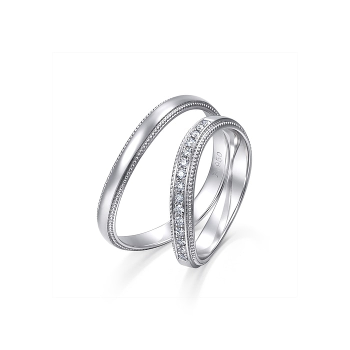 950 Platinum Ring | Chow Sang Sang Jewellery | 94704R - 6