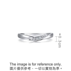 Starry 950 Platinum Ring