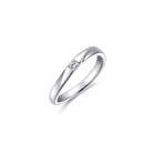Starry' 950 Platinum Ring