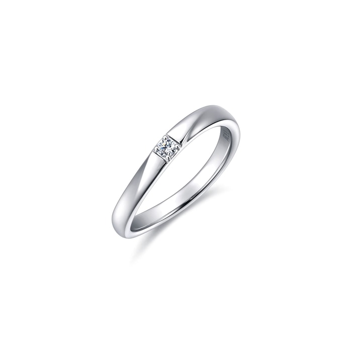 950 Platinum Ring | Chow Sang Sang Jewellery | 94710R - 1