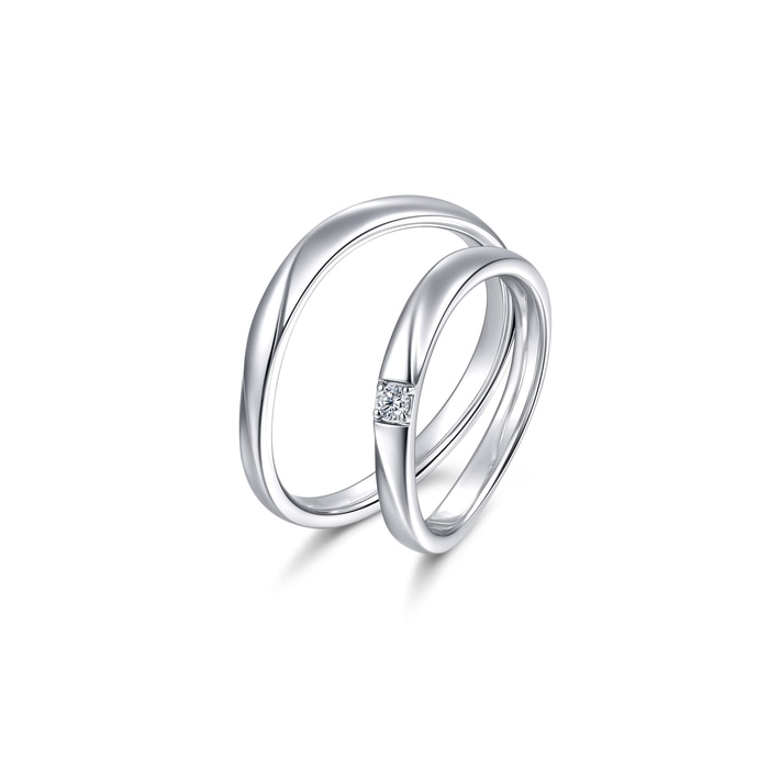 950 Platinum Ring | Chow Sang Sang Jewellery | 94710R - 6