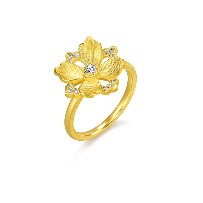 Solid Gold Ring | Chow Sang Sang Jewellery | Cultural Blessings | 94737R - 1