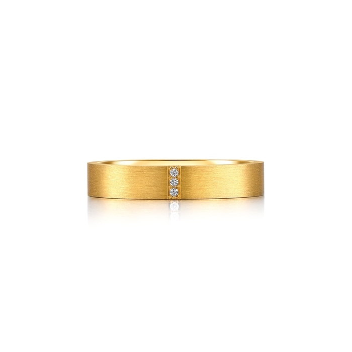 Solid Gold Ring | Chow Sang Sang Jewellery | Essence | 94831R - 4