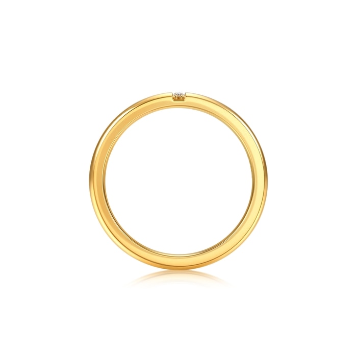 Solid Gold Ring | Chow Sang Sang Jewellery | Essence | 94885R - 5