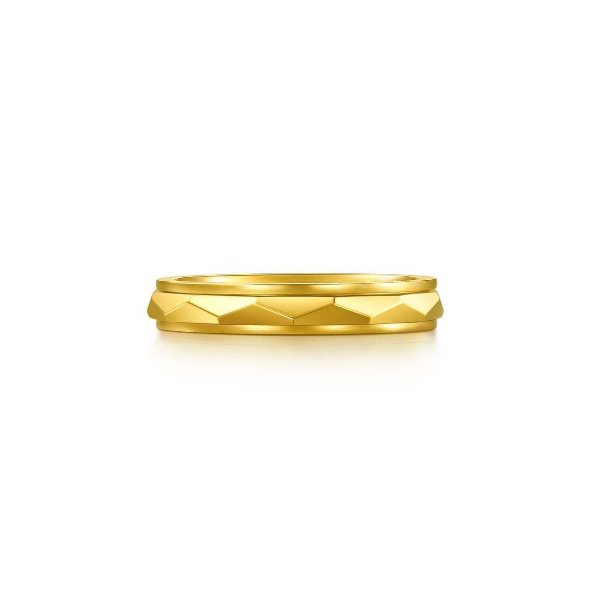 MINTYGREEN - 'Glow' 999 Gold Ring | 94911R(~0.136 tael MINTYGREEN - 'Glow' 999 Gold Ring | 94911R(~0.136 tael