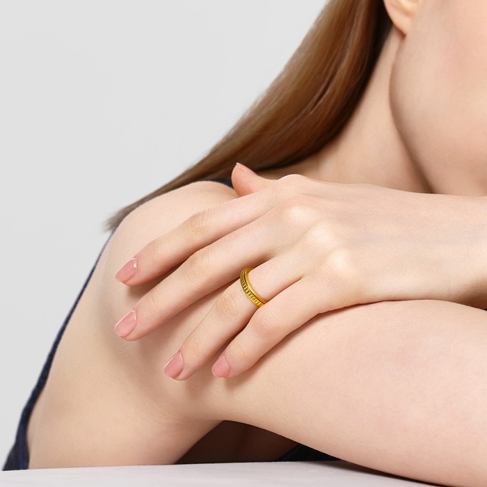 MINTYGREEN - 'Glow' 999 Gold Ring | 94912R(~0.148 tael