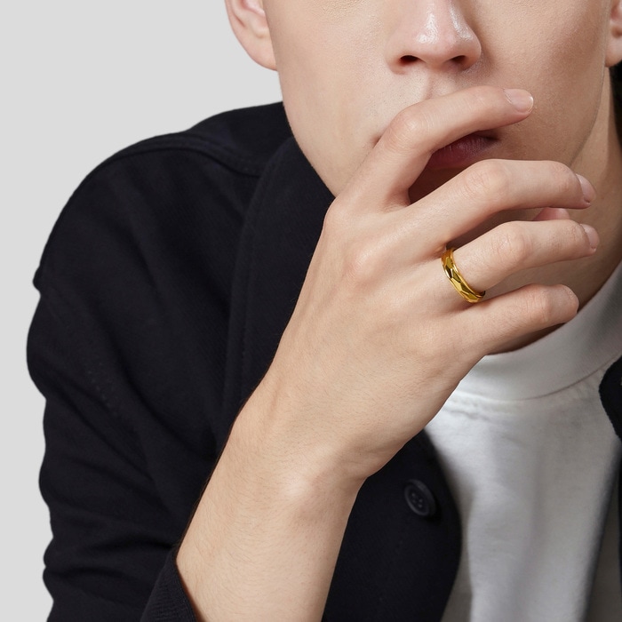 MINTYGREEN - 'Glow' 999 Gold Ring | 94977R(~0.208 tael