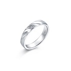 Starry' 950 Platinum Ring