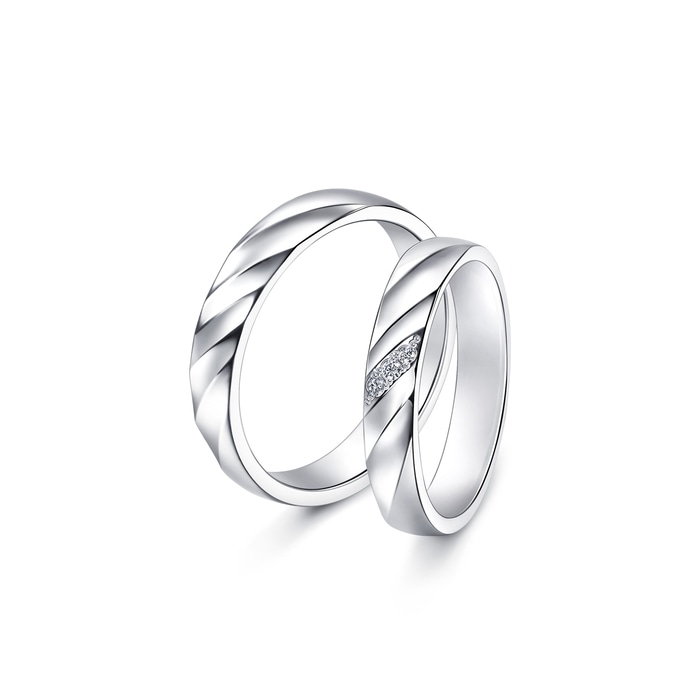 950鉑金 戒指 | 周生生珠寶 | 95066R - 6