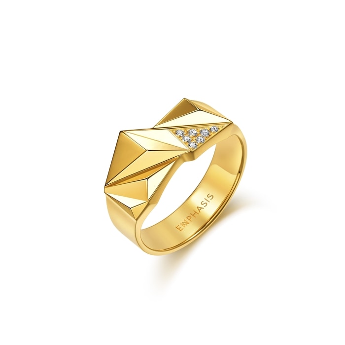 Solid Gold Ring | Chow Sang Sang Jewellery | 95097R - 1
