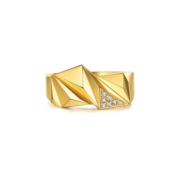 Solid Gold Ring | Chow Sang Sang Jewellery | 95097R - 4