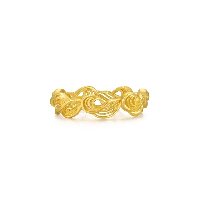 Solid Gold Ring | Chow Sang Sang Jewellery | 95139R - 4
