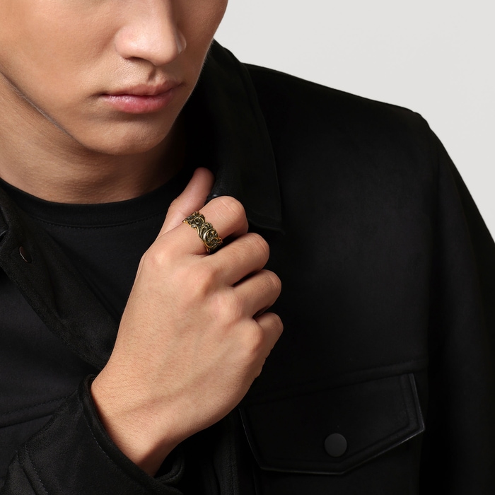 Solid Gold Ring | Chow Sang Sang Jewellery | Noir | 95236R - 3