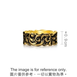9999 Gold Ring