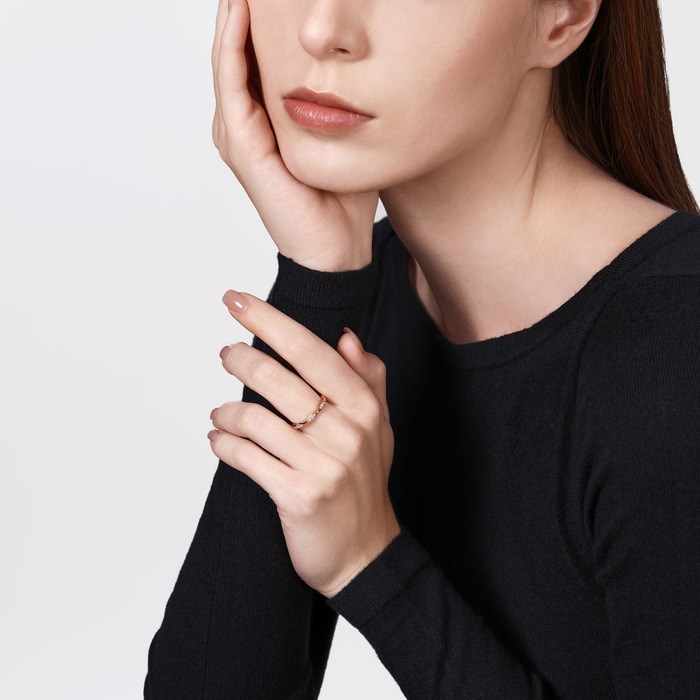 18K Rose Gold Ring | Chow Sang Sang Jewellery | YuYu | 95248R - 3