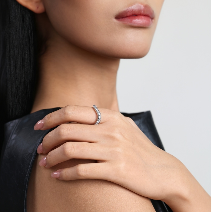 18K白色黄金 戒指 | 周生生珠寶 | 95251R - 2